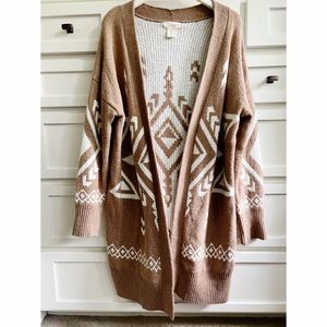 Tribal Aztec Boho Super Soft Cardigan